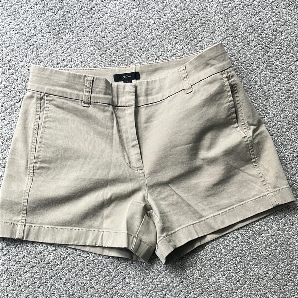 J. Crew Khaki Bermuda Shorts